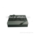 matte black cardboard book box for gift&cosmetic custom